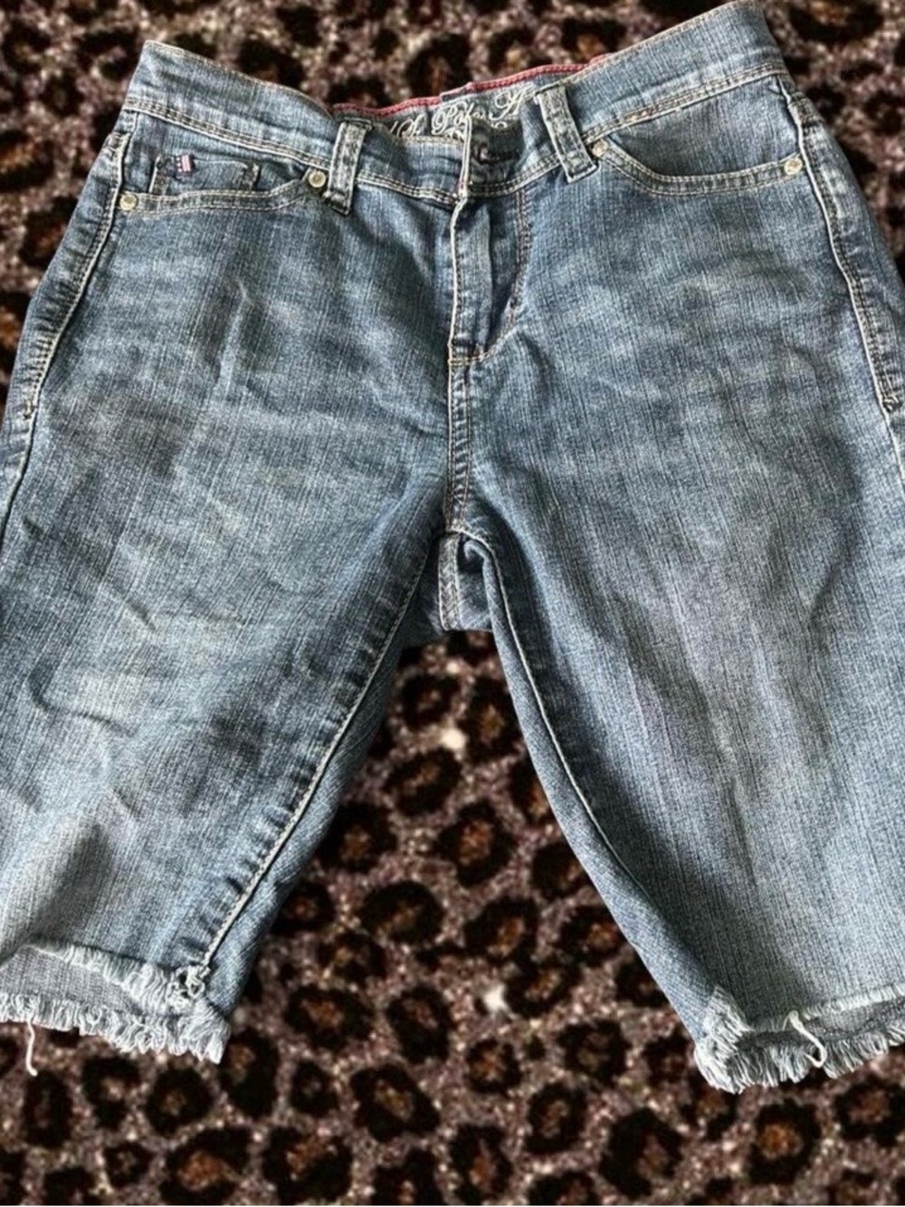 U.S. Polo Assn. Blue Denim Jeans with Red Trim